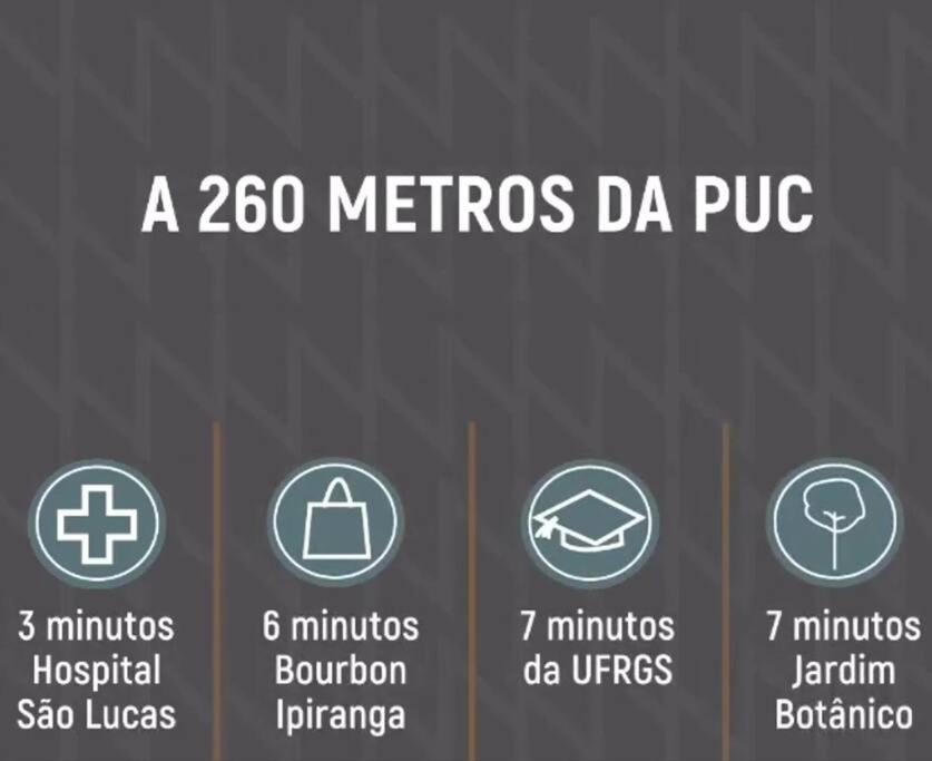 Apto Estilo Ao Lado Puc Porto Alegre Esterno foto